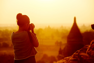 Tempellandschaft von Bagan, Myanmar Rundreise