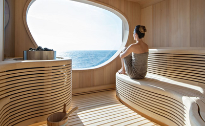 Sauna, Le Bouganinville, Ponant Cruises, Luxuskreuzfahrten