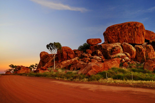 Devil Marbles, Australien Reisen 