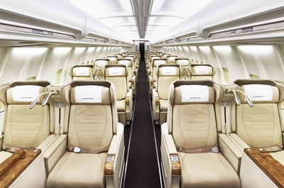 Innenausstattung, Privatjet Reise, Abercrombie & Kent