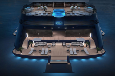 Heckbereich, The Ritz-Carlton Yacht Collection, Luxuskreuzfahrten
