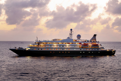 Schiff des SeaDream Yacht Clubs, Luxuskreuzfahrten