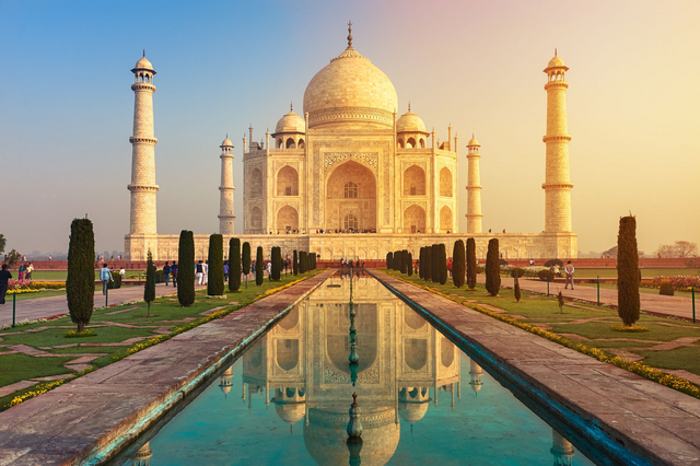 Taj Mahal, Agra, Indien Reise