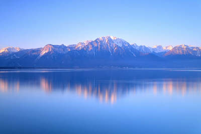 Genfer See, Alpen, Europa Reisen
