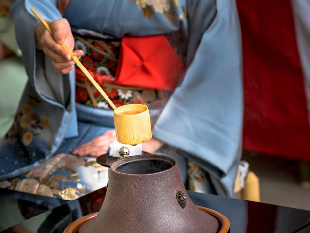 Japan Luxusreise, Teezeremonie