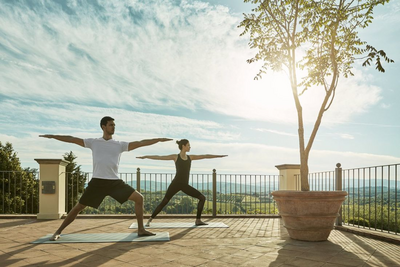 Yoga, Shambala Retreat, © COMO Castello Del Nero, Europa Reisen
