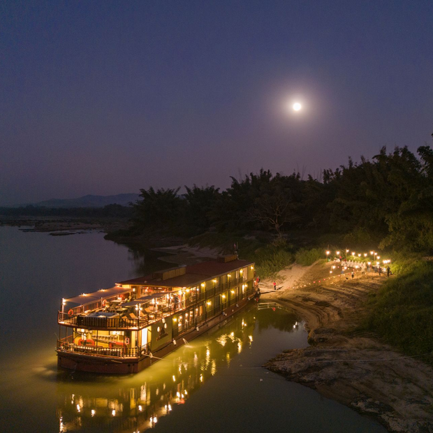 Anouvong, Flusskreuzfahrtsschiff, Mekong, Copyright © Heritage Line